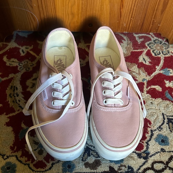 Vans Women's Authentic Lilac Stack-form Floral Sneakers NWT - Picture 8 of 11